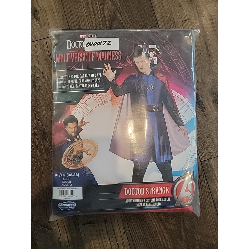 Marvel's‎ Doctor Strange Qualux Costume Tunic Pants And Cape XL